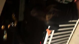 Public Beach Balcony Sex with a Big-Ass Brunette