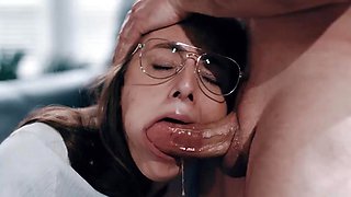 Hot New Intern Bangs Her Stepmom s Perv Boyfriend At Work by Out Of The Family: Porn