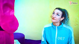 Squirt Games: 100% ANAL for skinny tattoo babe - balls deep, ATM, facial, swallow