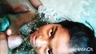 Indian desi Village Telugu Girl Blowjob Harder then Cum in Mouth with Bengali BoyFriend