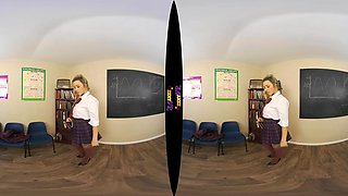 Book Club - Schoolgirl Uniform Striptease Nice Tits