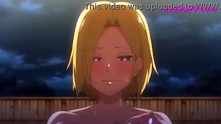 Lucky Teen Blonde Gets Horny in Anime Hentai