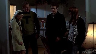 Flash Thompson cucks Spider-Man by fucking Mary Jane and Gwen Stacy at the same time