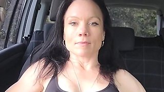 Public Agent: Sexy Tattoo Girl Dogging and Squirting in the Countryside