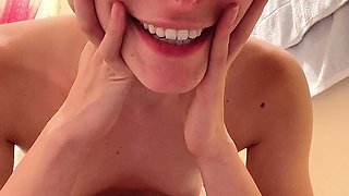 Beauty small tit amateur teen masturbating her shaved pussy