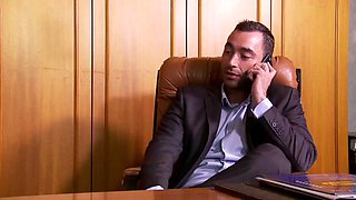Backdoor Secretary: Blowjob, Anal  Cumshot Porn