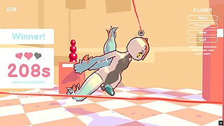 Hilarious hentai game episode featuring outdoor fun with Esther's beaver in the park