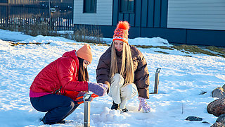 All girl winter fuck with the craziest orgasms you'll see