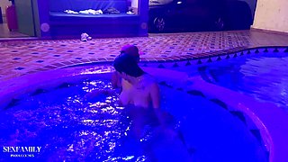 I Fuck My Horny Stepsister in a Jacuzzi Alone