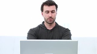 Incredible porn girl Leah Gotti soul-stirring scene