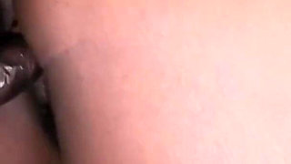 Nasty blacks fucking hard on the couch