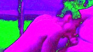 Ebony Stripper bareback sex in limo
