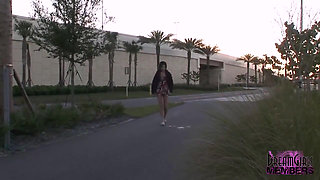 Nervous Kelly Klass Bares All in Public in Tampa