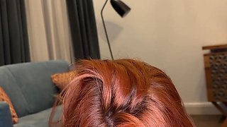 POV Style Blowjob! She Suck Me Till I Explode in Her Mouth! Huge Load