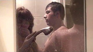 Shower Sex in Their Holiday Home