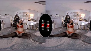 New Year - Big Tits Babe Solo - Vrextasy - Sexlikereal