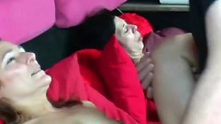 Slutty matures and horny babes getting fucked in hardcore orgy