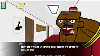 Total Drama Harem - Part 9 - Hot Sauna by Loveskysan
