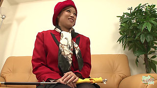 This Cute Japanese Girl Finally Gets a Chance to Play with Her Pussy All Alone.