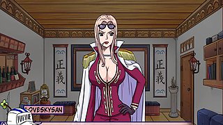 Anime cutie getting her pussy eaten by her step-sibling in a wild cartoon fantasy