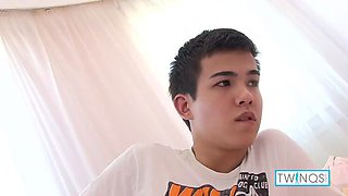 Hot Tattooed Noah Pounds Xander's Tight Asian Hole Hard