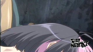 Awesome huge boobed hentai nymphos are fucked brutally by perverts