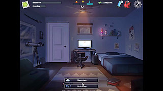 Summertime saga - Miss dewitt gave me a blowjob.