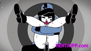 Uncensored Hentai Animation: Three-Way Cock Sucking with Mime & Dash - Hardcore Hentai Action