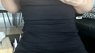 Pregnant Redhead Webcam Masturbation