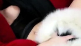 Brunette babe chelsea french solo masturbation