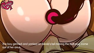 animated gloria experiences sex