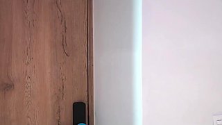 Busty latina milf with big tits fucks with a friend while her boyfriend is away