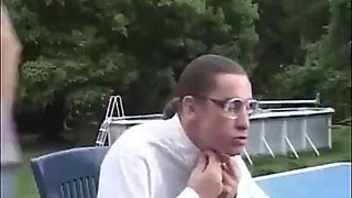 French Bride fucks the Wedding Photographer and Her Husband Both