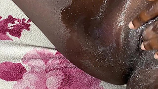 Just Rubbing My Wet Pussy to Test It Out