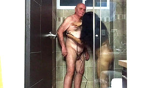 Surprise in the Shower with Garabas and Olga