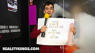 Alexis doll visits jordi's sex store & wins the compete to fit a meaty sex toy in her ass - reality kings