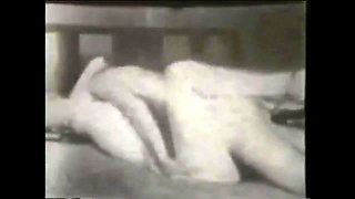 Hot Blonde MILF Sucks and Fucks a Big Vintage Cock (black and White Porn)