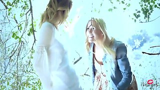 Pussy Pleasers And Eat Pussy In The Woods! 11 Min With Lady Scarlet, Blake Bartelli And Scarlet Red