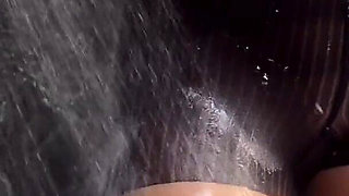 Nina Elle Wetlook Pantyhose Shower