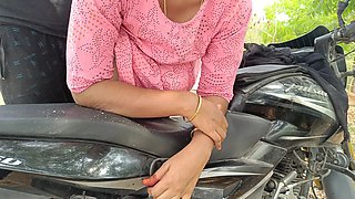 Cheating Wife Enjoying Outdoor Fucking with Her Husband Friend,- Part 1