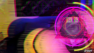 Naughty goth neighbor sneaks into the bedroom during family dinner - Anal ASMR POV Doggystyle