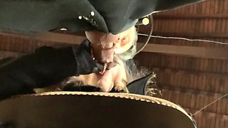 Slutty amateur blondes pov blowjob and sucking like a pro