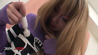 Saki Oshiro And Satomi Suzuki In Gives Blowjob In Bathroom Pov Then Bounces On Hard Cock Hardcore Fun