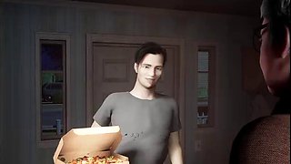 Granny Pizza  Squirting