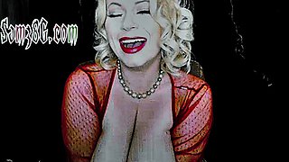 Beautiful blonde nanny and big boobed blonde MILF get pumped