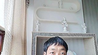 Cute Asian Boy Balcony Moaning Masturbation Cum Eating Cum