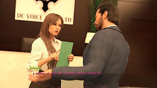 Experience a 3D visual novel with steamy sex scenes featuring Misskitty2k