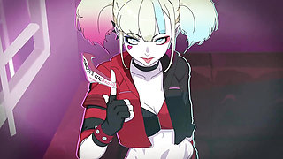 A white anime girl gets caught in party and get banged by a neighbour man who is near party