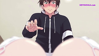 Caught in the Act: The Cheating Girlfriend Spends the Night with the Neighbor While Her Boyfriend Is at Work(Hentai)