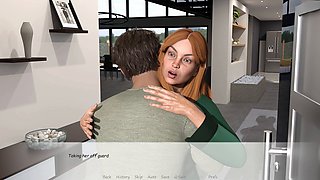 My stepbrother's hotwife Jennifer gets close as I hug her tight and feel her curves